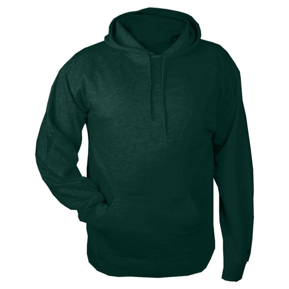 Youth Fleece Hooded Sweatshirt, XS, Forest