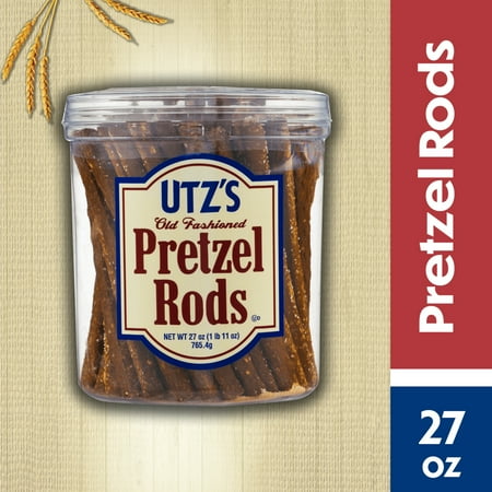 27 oz Utz Old Fashioned Pretzel Rods Barrel