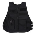 thumbnail image 2 of Chaleco Táctico para Niños, Chaleco de Combate Militar Transpirable Al Aire Libre para los Hombros, Chaleco de Guardia de Seguridad para Niños para Juegos de Airsoft Al Aire, 2 of 7