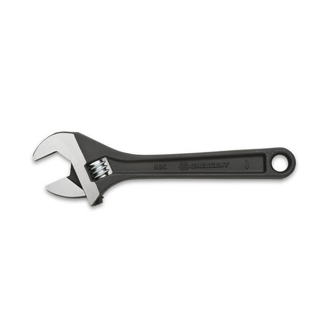 Crescent 6" Adjustable Black Oxide Wrench - Carded - AT26VS