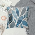 thumbnail image 2 of Qinduosi Blue Floral Pillow Covers Inch Set of Flowers Petals Modern Decorative Throw Pillow Covers Farmhouse Pillow Cases Cushion Covers for Couch Bed Sofa Home Decor, 2 of 5