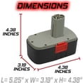 thumbnail image 6 of Banshee 19.2V 2000mAh Power Tool Battery, 6 of 9