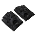 thumbnail image 4 of Guantes cortos de piel sintética para hombre, medio dedo, sin dedos, XXL Zulema  Guantes cortos sin dedos, 4 of 8