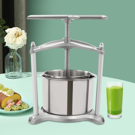 XgoodX Stainless Steel Fruit Frame Press 6L Cheese Juice Wine Making Home Brew USA