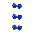 thumbnail image 1 of maskred 2 Pieces Aluminum Alloy Motorbike Protector Replacement Front Fork Cups Crash Modification Professional Competition Blue 3Set, 1 of 6