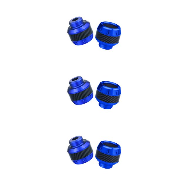 maskred 2 Pieces Aluminum Alloy Motorbike Protector Replacement Front Fork Cups Crash Modification Professional Competition Blue 3Set