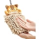 thumbnail image 1 of Linda toalla de chenilla - Toalla de mano Animal de dibujos animados Chenille Toalla de mano Cocina Baño, Pañuelo absorbente de secado rápido, 1 of 5