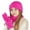 Hot Pink, variant on Kids Winter Beanie Hat Scarf Gloves Set for 3-8 Years Old Boys Girls Winter Knit Warm Fleece Lined Kids Hat Scarf Gloves Set