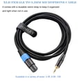 thumbnail image 2 of Cable JOMLEY XLR hembra a conector estéreo de 1/8 pulgadas macho de 3,5 mm, 2 of 7