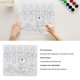 thumbnail image 4 of Pintura Predibujada, Tablero Prepintado, Lienzo Predibujado, Soporte Empotrado, Papel, Lienzo De Contorno De Dibujos Animados Lindo Para Niños, Garabato DIY, 4 of 7