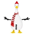 thumbnail image 2 of AZXY Christmas Porch Goose Outfit, 23‑Inch Goose Costume for Porch Goose, Goose Clothes for Cement Plastic Lawn Goose Statue, Goose Clothing Accessory, Christmas Decor for Yard Lawn Patio Garden, 2 of 8