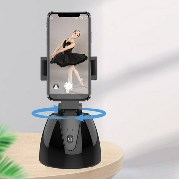 360-degree Tracking Pan Tilt Mobile Phone Holder Battery Type Smart PTZ Face Recognition Follower Support Without Battery
