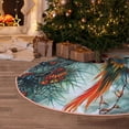 thumbnail image 5 of Haiem Exotic Birds Forest Pattern Christmas Tree Skirt Merry Christmas Party Christmas Tree Decoration,New Year Decorations-30", 5 of 6