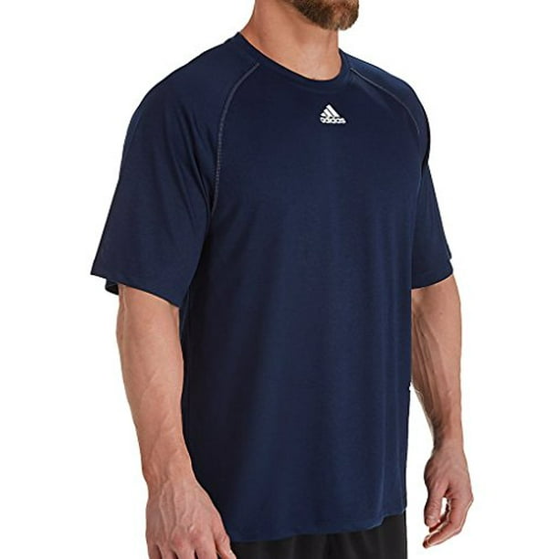 más voltereta informal Adidas Men's Adult Performance Climalite Tee T-Shirt Wicking Sport (Navy S)  - Walmart.com