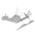 thumbnail image 1 of Advancent Soporte de pollo para barbacoa, cerveza, motocicleta americana divertida, estante de acero inoxidable, herramientas, estante divertido para pollo Cocina y Comedor Marco de pollo Advancent HA007131-03, 1 of 6