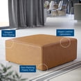 thumbnail image 7 of Accent Chair Ottoman, Velvet, Tan, Modern Contemporary Urban Design, Living Lounge Room Hotel Lobby Hospitality, 7 of 7