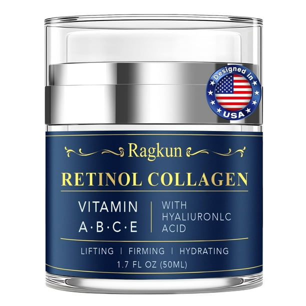 Crema hidratante con retinol Ragkun 50 ml con ácido hialurónico