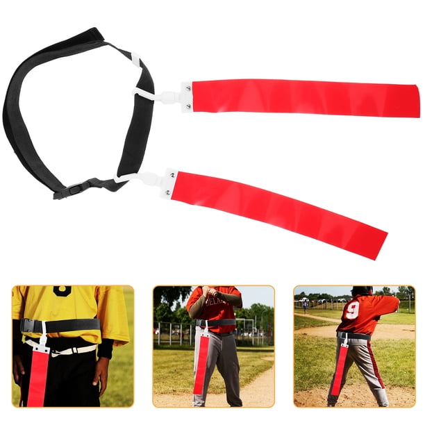 Jorzer Flag Football Ensemble avec des ceintures de football de drapeau à ceinture réglable Pratique des accessoires parfaits pour les jeunes adultes et les enfants