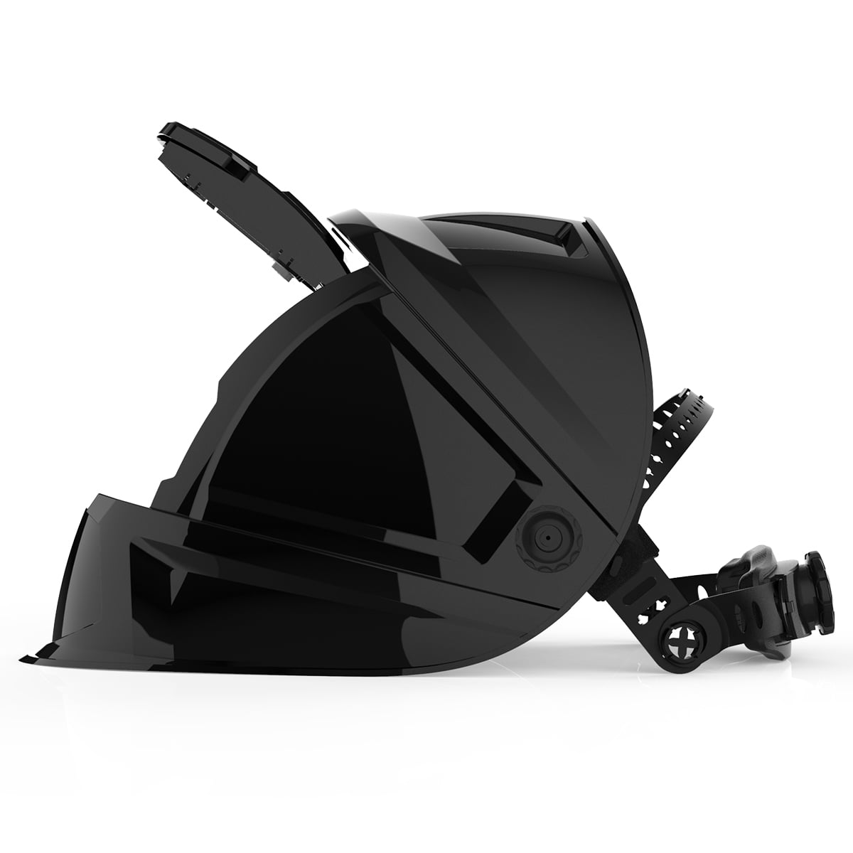 TOOLIOM Flip Up Welding Helmet 3.64*1.67'' Auto Darkening Clamshell Lift Front