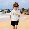 thumbnail image 3 of Juslio Boys Letter Pattern Shirts Casual Short Sleeved Tops, Comfortable Breathable Crew Neck T Shirts Sizes 2-18, 3 of 9