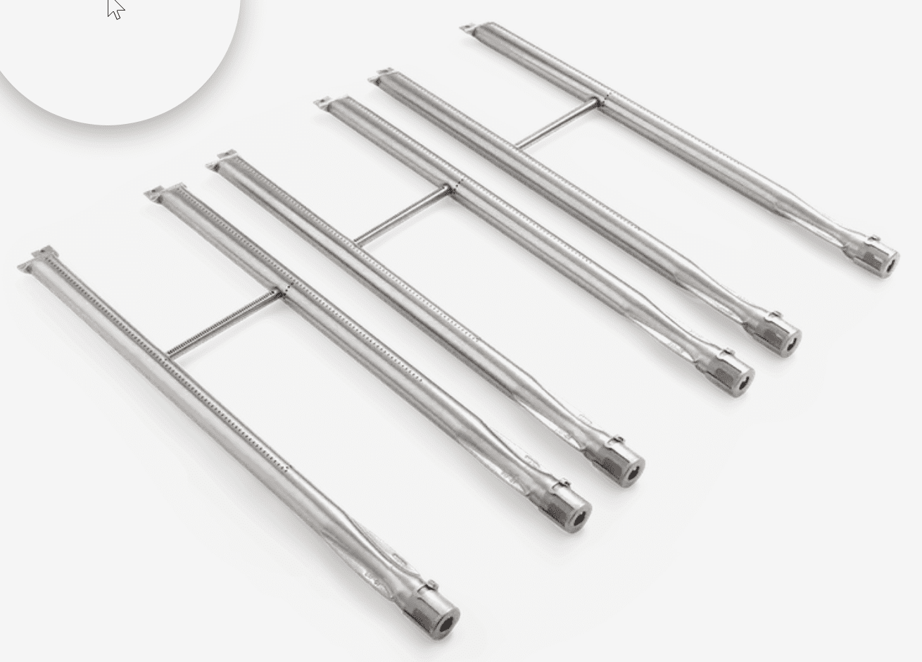 weber 85662 Burner Tube Kit Summit Gold A/B/A6/B6, Platinum A6/B6