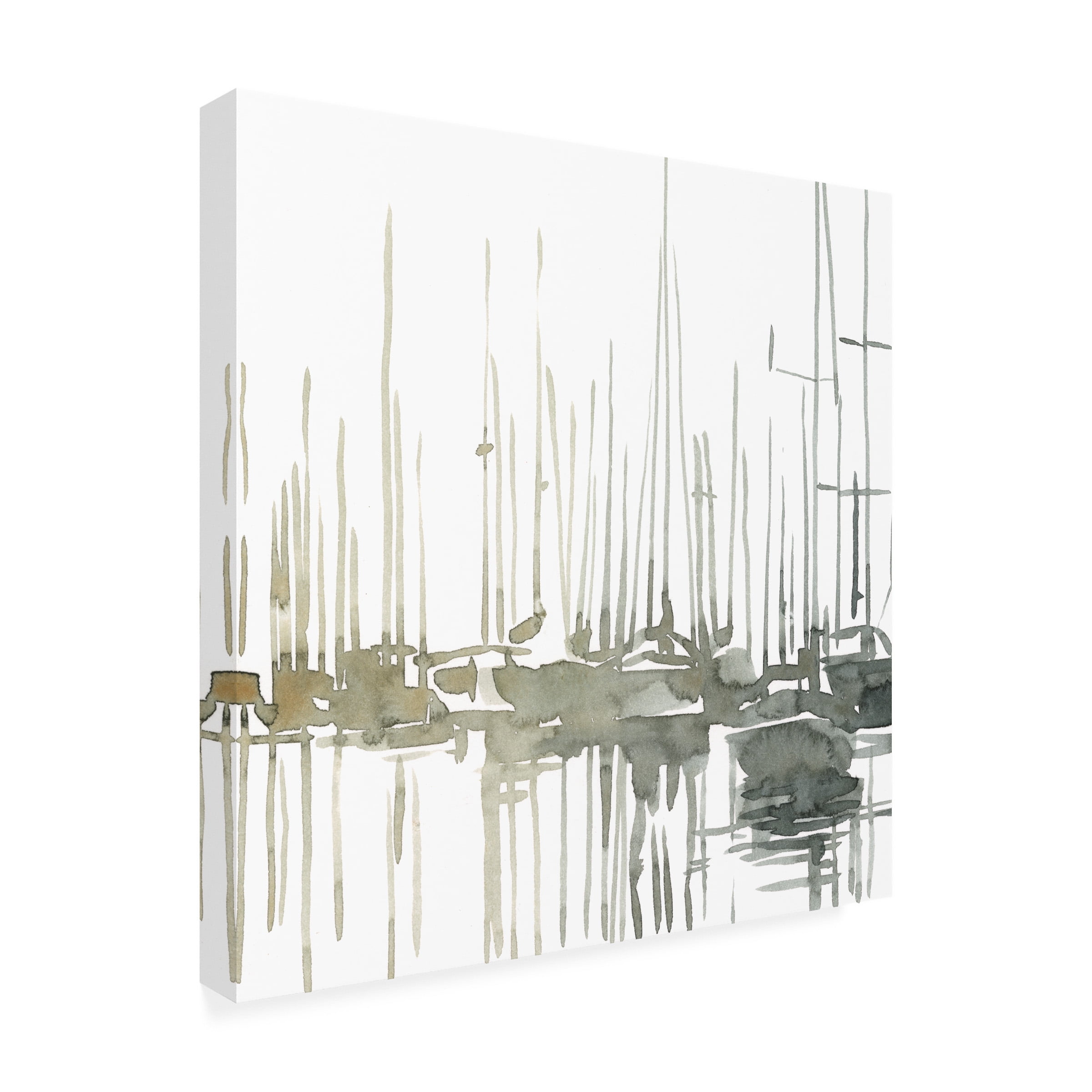 Emma Caroline 'Early Morning Wharf I' Canvas Art