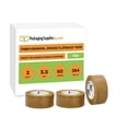 thumbnail image 6 of PSBM Flatback Heavy-Duty Tape Kraft Paper 3" x 60 Yards 5.5 Mil Tan 384 Rolls Durable for Long-Term Storage Use, 6 of 9