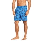 Lands' End Men's 8 in. Volley Print Swim Trunk