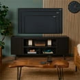 thumbnail image 3 of Real Flame Morris 72" TV Stand in Black, 3 of 7