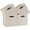 Candlelit Beige, variant on Storage Cube Bins | 7.7 oz/yd² Fabric Cubby Organizer Baskets for Shelf, Closet, Cabinet, Wardrobe | KALLAX Shelving Unit Insert Drawer | 4 Pack, Beige & White, 13x15x13 Inch