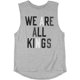 thumbnail image 1 of CAMP DAVID Mens We Are All Kings Tank Top heathergray L, 1 of 2