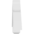 thumbnail image 3 of 72"W x 15"H x 4"D x 6"F, 5/12 Pitch, Davenport Architectural Grade PVC Gable Bracket, 3 of 8