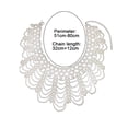 thumbnail image 2 of Collar de perlas de pétalos, accesorios de vestir para cuello., 2 of 5