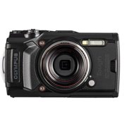 Olympus Tough TG-6 Digital Camera (Black) (V104210BU000) Bundle Including: 128 GB Memory Card, HDMI Cable, Cap Keeper, Flexible Tripod, Hand Strap, Full Cleaning Kit