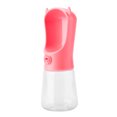 thumbnail image 3 of Taza de agua portátil para perros y gatos de 350ML, botella para beber en forma de diablo, alimentador para viajes al aire libre (rosa), 3 of 5