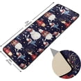 thumbnail image 2 of Kitchen Rugs and Mats Non-Skid Washable Runner Rugs Christmas Snowman Rabbit Long 72x24 inch for Floor Cushioned Hallway Entryway Indoor 2x6, 2 of 7
