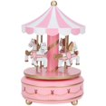 thumbnail image 1 of Music Box Christmas Carousel Horse Carousel Music Box Artware, Carousel, 1 of 5