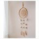 thumbnail image 2 of Juego de aros atrapasueños, aros de metal para manualidades, macramé de 6", dorado, 5 formas, 4 tamaños, pompones., 2 of 4