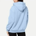 thumbnail image 5 of Womens Zip Up Hoodies Long Sleeve Oversized Sweatshirts Fleece Y2K Jacket Pockets 2025 Fall Outfits Fashion Clothes, 5 of 8