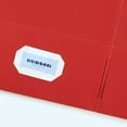 thumbnail image 5 of Two Pocket Folders, Holds up to 40 Sheets, 25 Red Folders (47989), 5 of 8