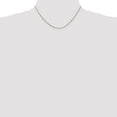 thumbnail image 2 of 10k Yellow Gold 1mm Box Chain Necklace Pendant Charm, 2 of 9