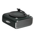 thumbnail image 1 of Haut-parleur Bluetooth Rétro Rotatif Automatique de Bureau Diffuseur d'Arôme Lecteur de Disques Vert Foncé, 1 of 6
