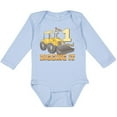 thumbnail image 3 of Inktastic I'm 1 and Digging It Bulldozer Boys or Girls Long Sleeve Baby Bodysuit, 3 of 5