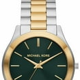 thumbnail image 2 of Michael Kors Slim Runway Quartz Green Dial Men's Watch MK9149, 2 of 5