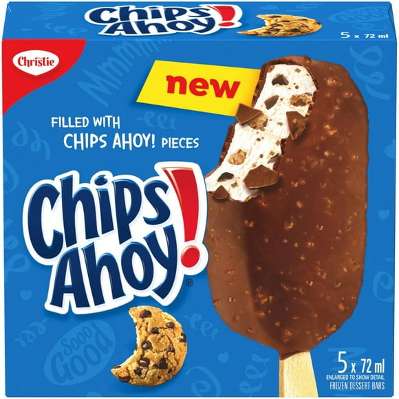 CHRISTIE® CHIPS AHOY!® Frozen Dessert Bars 5-Pack