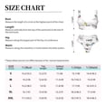 thumbnail image 5 of PAYOHTO Women's Cross Front Bikini Set with High Elasticity Soft Padding Cute Teenager Girls Pattern Bathing Suit Crop Top Swimsuit, 5 of 9