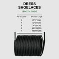 thumbnail image 6 of Shoelaces for FootJoy Golf Dress Oxford Shoe Laces Replacement Shoe Strings(Color:White,Size:36Inch), 6 of 6