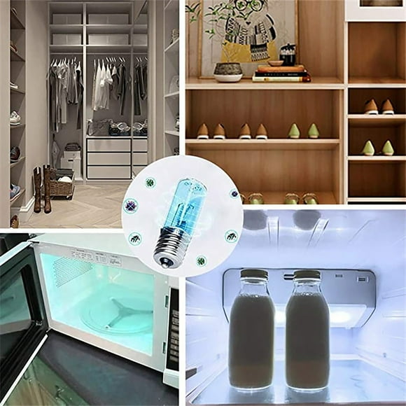 Refrigerator Cabinet Deodorization Deodorization Bulb Lamp Lamp Suitable For Refrigerator Refrigerator Refrigerator Appliance Home Lighting Warm Twinkling Christmas Lights Battery Lights with Timer