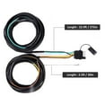 thumbnail image 6 of 18 22 9FT 4 Pin Trailer Wiring Harness Kit for Boat ATV and Horse Trailers with Y Harness Design for Reliable Connection, 6 of 9