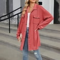 thumbnail image 4 of Cardigan Sweaters for Women 2025 Long Sleeve Lapel Button Loose Knitted Sweater Coat Jacket Womens Cardigan Sweaters, 4 of 7